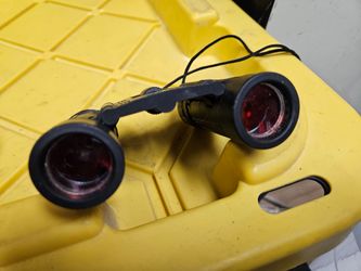 Compact Binoculars with Red Lenses
