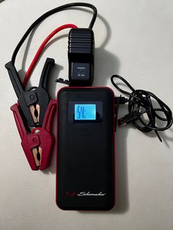 Schumacher SL1315 Red Fuel 8000mAh Lithium Power Jump Starter
