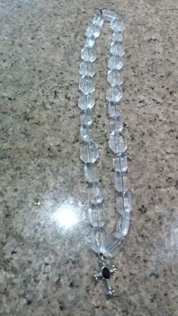 Handmade cross necklace