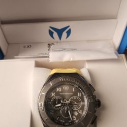 Techno Marine Manta Mens 48 mm Yellow 