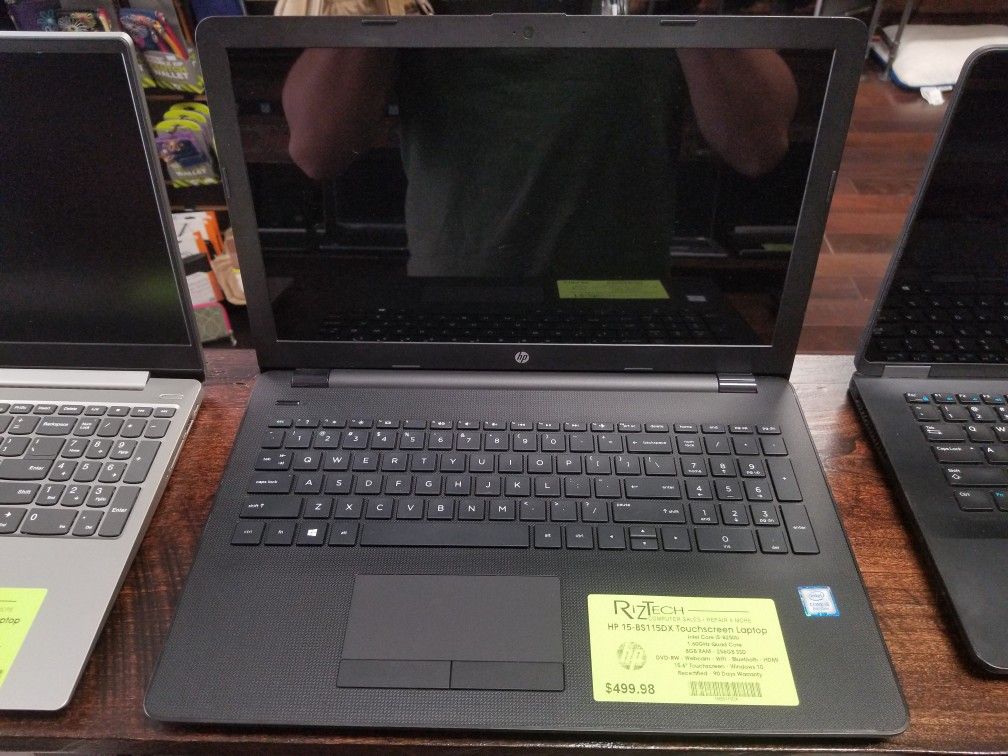 HP 15-BS115DX Touch Screen Laptop, Intel Core i5, 8GB RAM, 256GB SSD