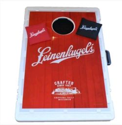 Leinenkugal corn hole game