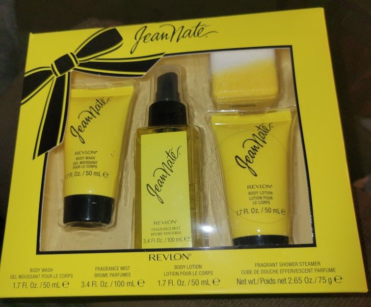 Gifted-(NEW) Jean Nate 4 Pc Gift Set!