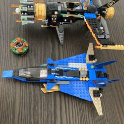 Ninjago Boulder Blaster & Jay’s Storm Fighter