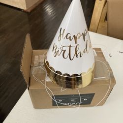 Happy Birthday Hats Set/12