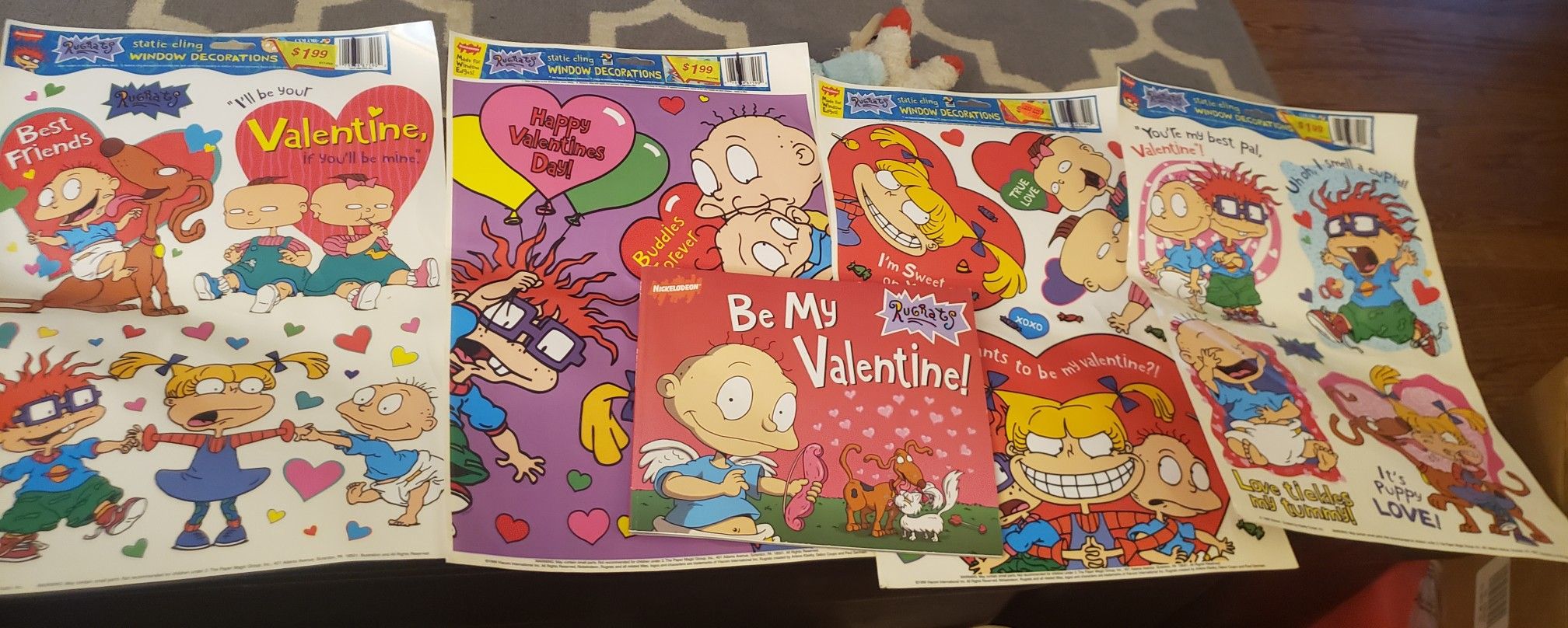 1990's Rugrats Valentine's Memorabilia 