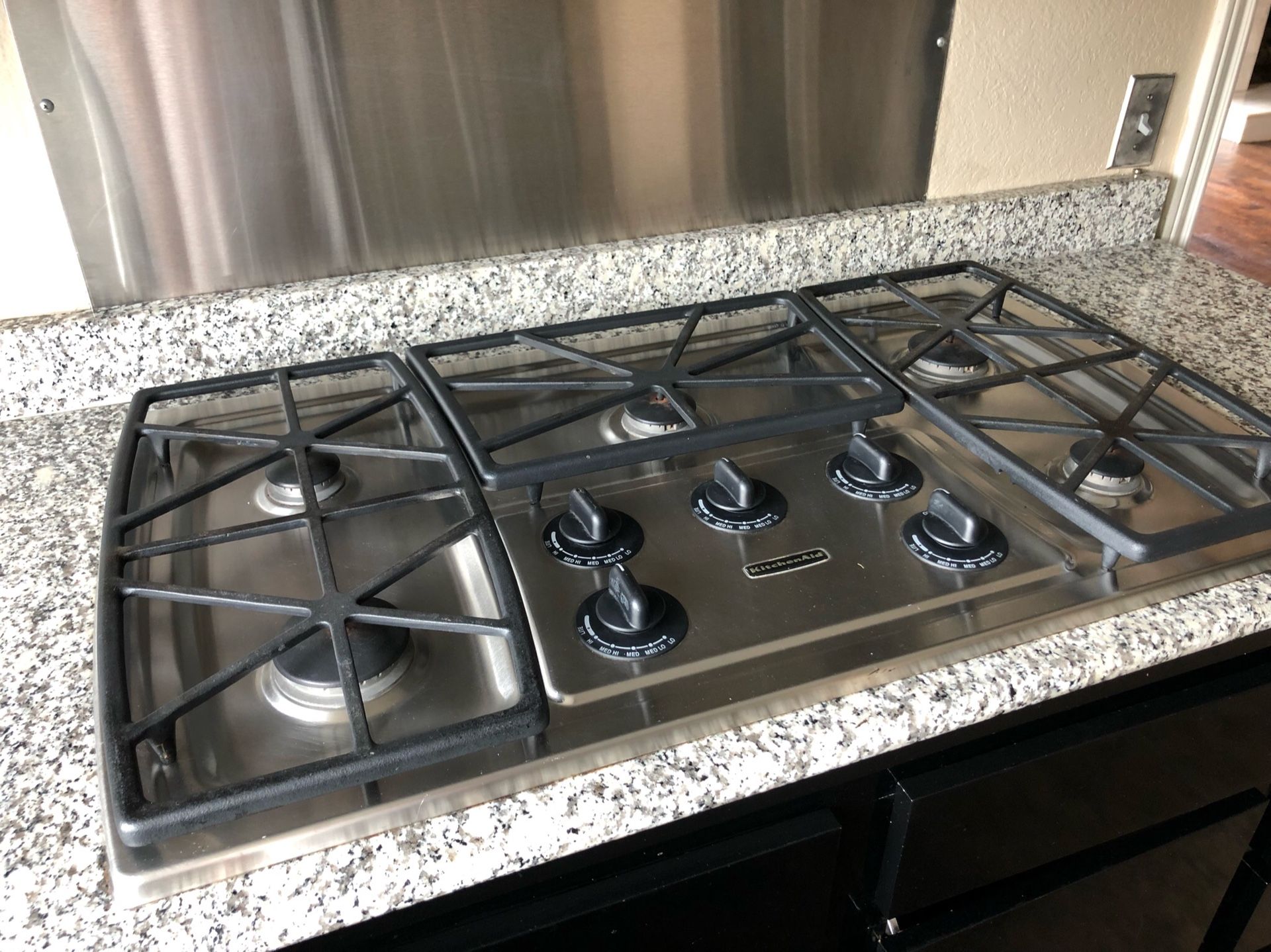 Kitchen Aid Gas Cooktop