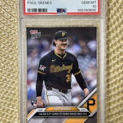 Paul Skenes Rookie 