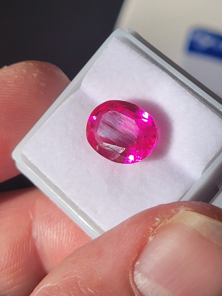 Amazing Pink Sapphire Loose Gemstone GGL CERTIFIED Oval Cut Loose Gems