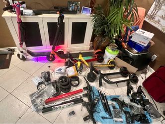 Segway Es4 Scooter bundle and lots of parts