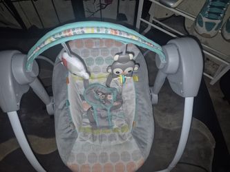 Bright Starts Whimsical Wild Portable Swing