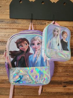 Frozen Backpack And Lunchbox 