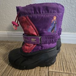 Sorel Girls' x Sorel Flurry Frozen 2 Anna Snow Boots Size 9