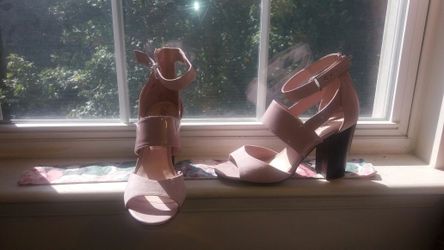 Cute Pastel Box Heels