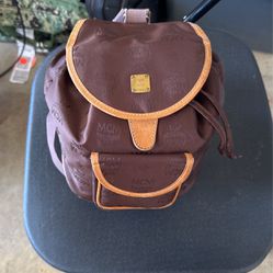 Authentic Vintage MCM Mini Backpack