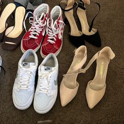 Various Women’s Shoes Dm For Price On Each One 