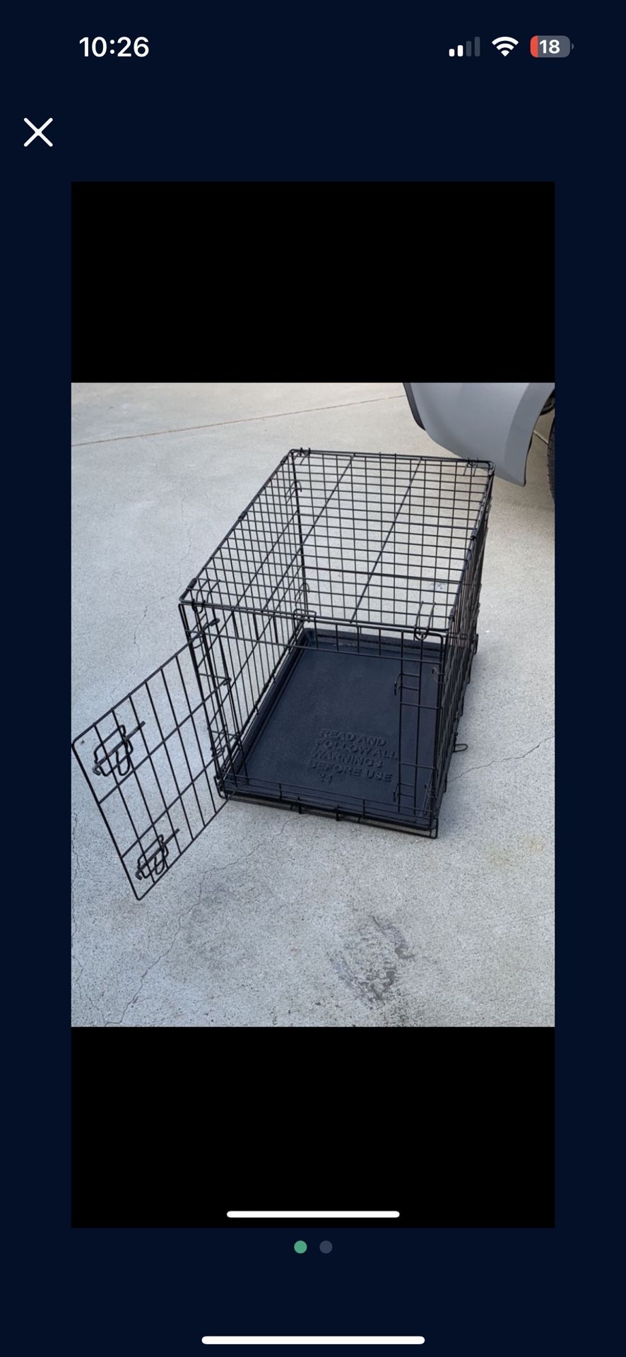 Dog kennel/crate
