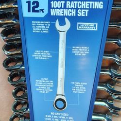 Quinn 100t Ratcheting Wrench Set 
