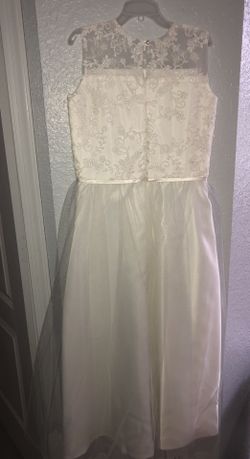 Flower girl dress.