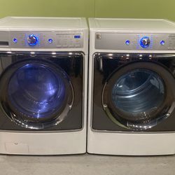Gigantic washer and gas dryer