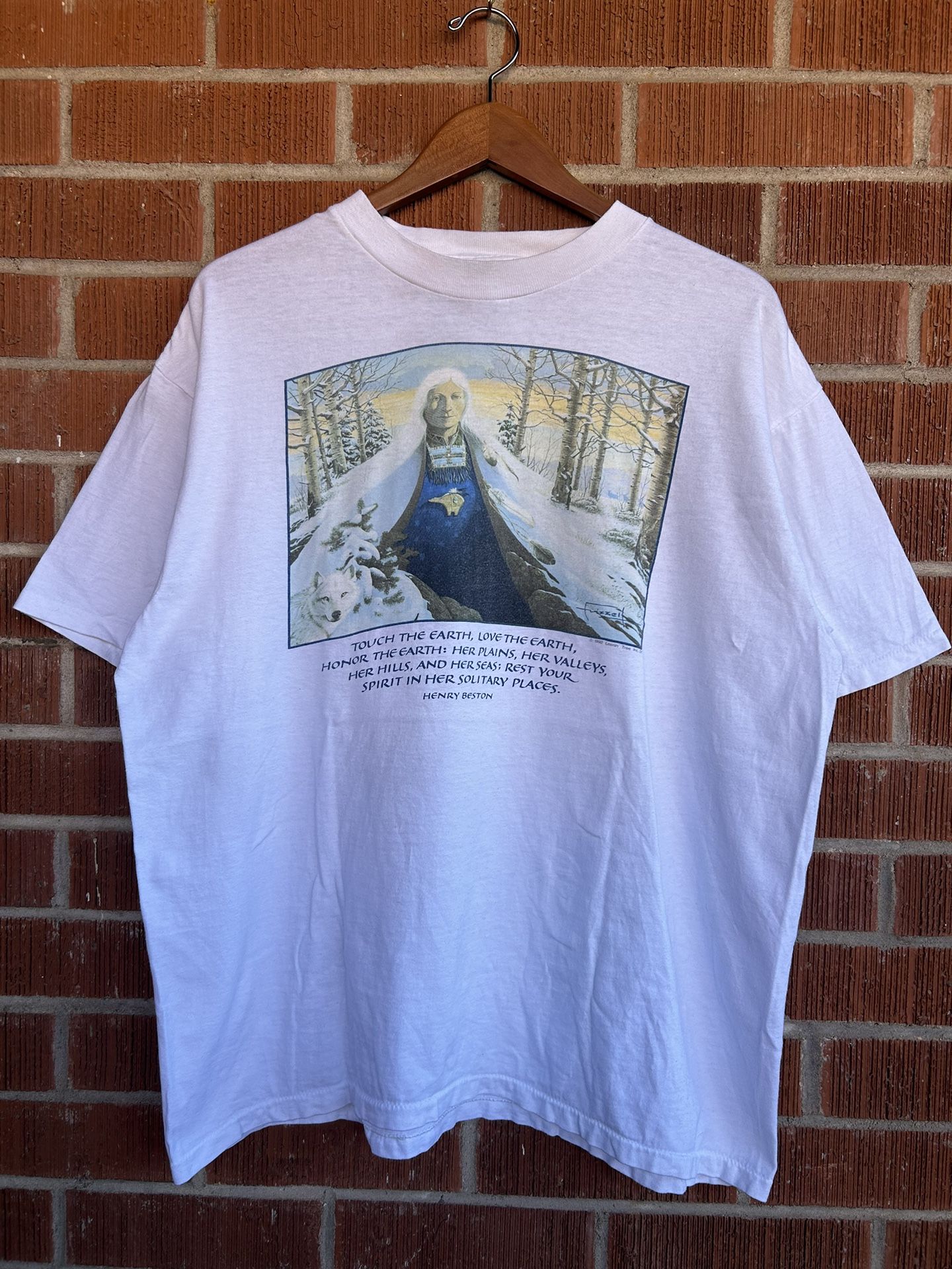 Vintage 1992 Mother Nature Single Stitch T-shirt