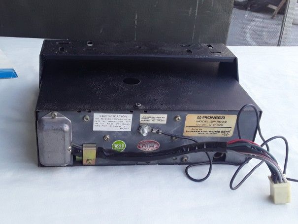 RARE Pioneer Quadraphonic 8 Track Car Stereo AM/FM QP 400 W/ Manual