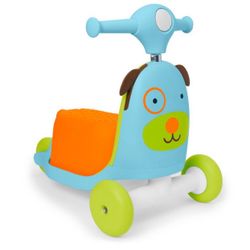Skip Hop Kids' 3-in-1 Ride On Scooter and Wagon Toy - Dog ‼️‼️PRICE FIRM‼️