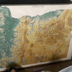 Large Map Of Oregon