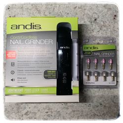 Cord/Cordless Nail Grinder! With 4 Grinding Stones And 4 Finishing Stones !