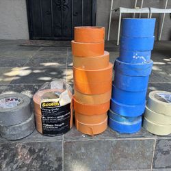 Heavy Duty Scotch, Duct Tape, Painters Tape, Masking Tape, Contractor Grade Professional Tape, Paint