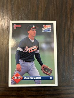 Chipper Jones Rated Rookie Donruss Card