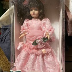 Porcelain fashion doll