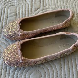 J Crew NWOT Size 5 Flat Pale Pink Shoes 