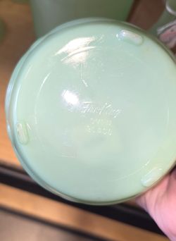 Fire King Jadeite Oven Glass Piece