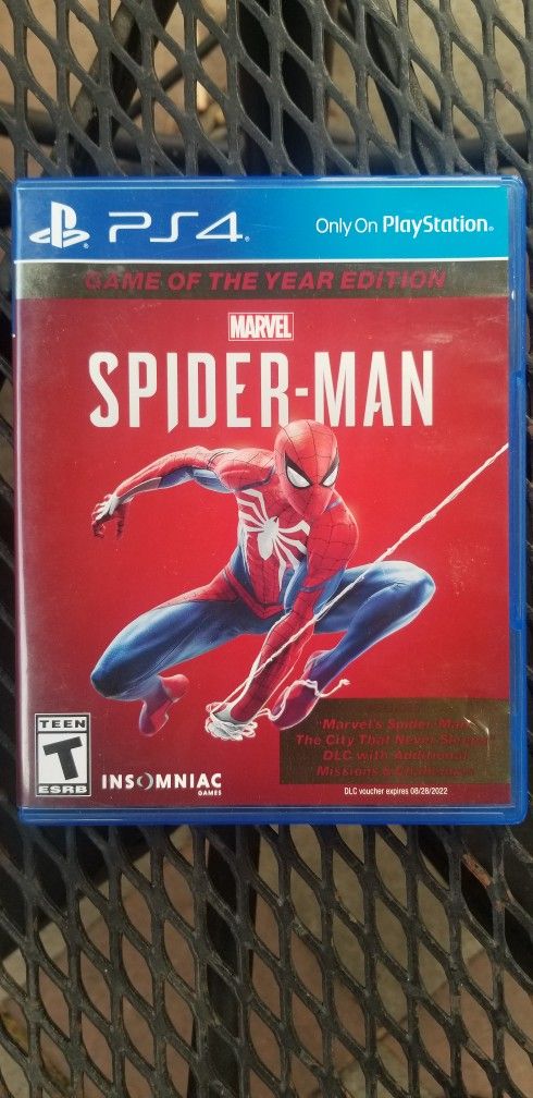 MARVEL'S SPIDER MAN PS4