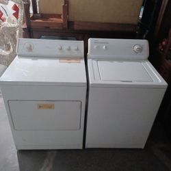 Washer And Dryer