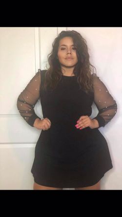 Cute black dresss plus size