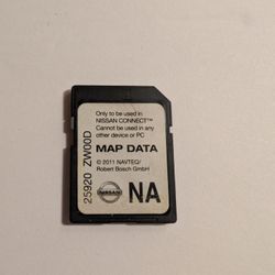 Map Data SD Navigation Card