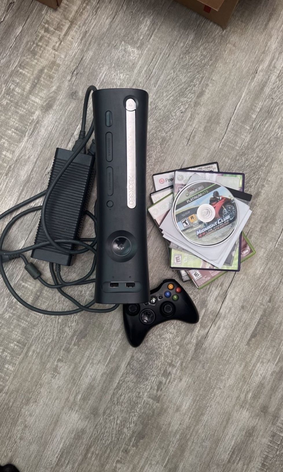 Xbox 360 With Games