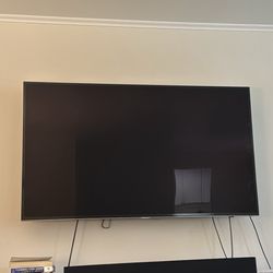 60 Inch TV (optional to add sound bar, subwoofer, and wall mount)