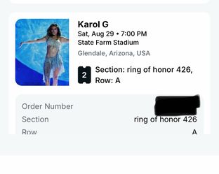 Karol G tickets