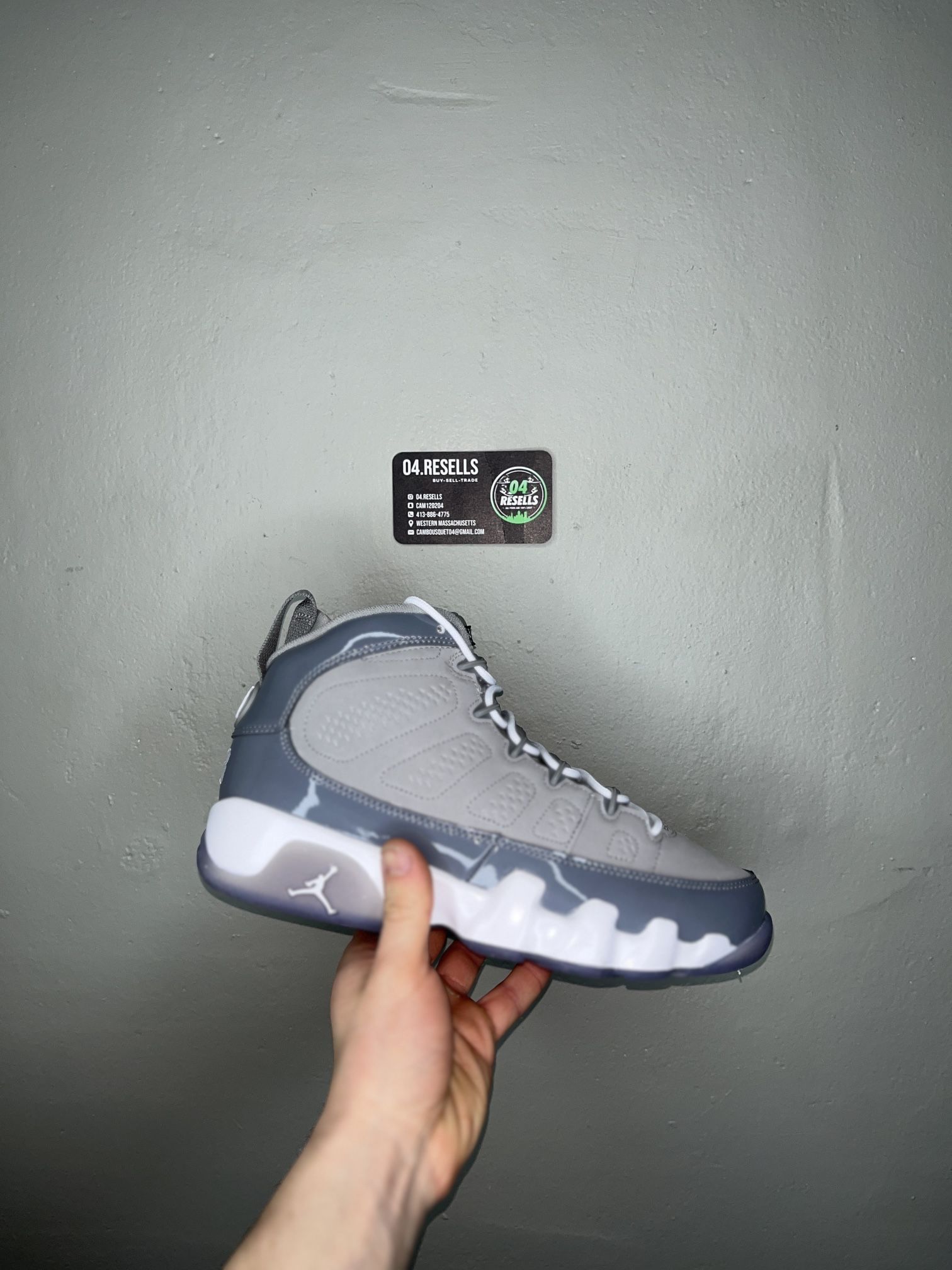 Jordan 9 Cool Grey