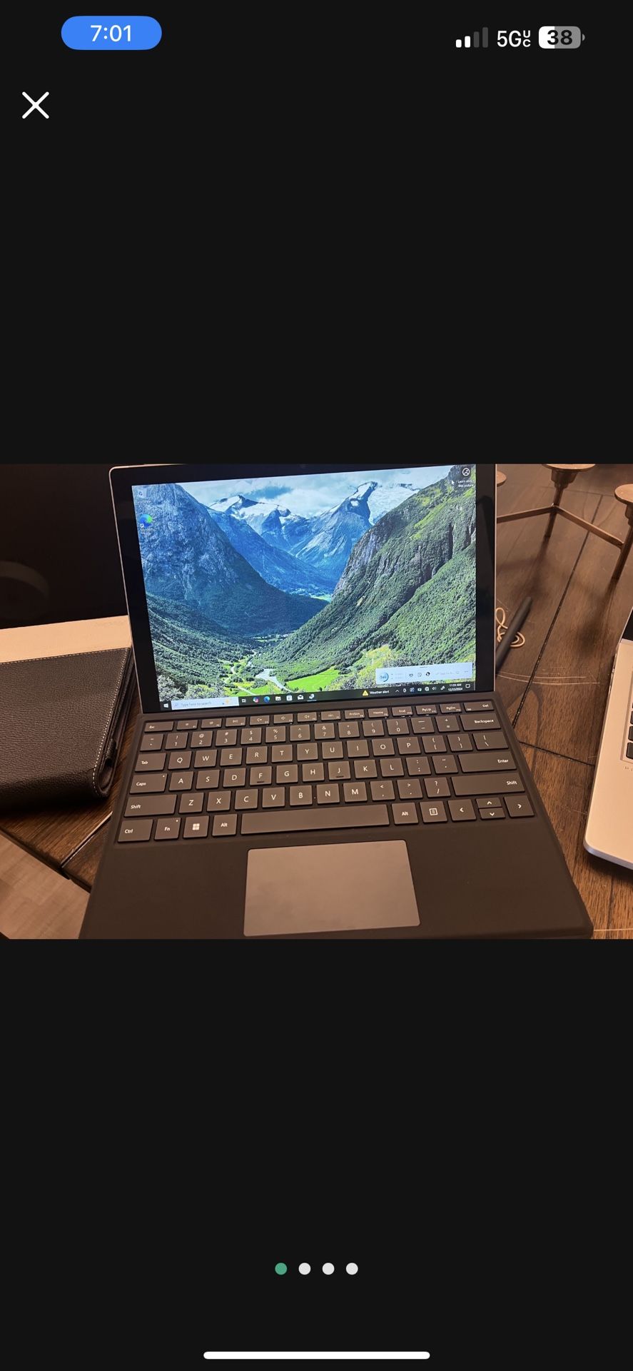 Microsoft Surface Pro 7+ Include Pen And Keyboard