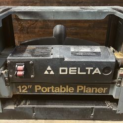 Delta 12” Portable Planer With New Blades 