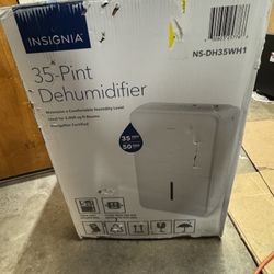 Insignia 35-Pint Dehumidifier with ENERGY STAR Certification - White