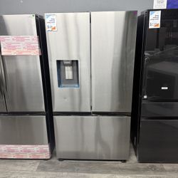 Samsung - 25.5 Cu Ft Counter Depth Max 3-Door French Door Refrigerator With Four Types Of Ice 😻
