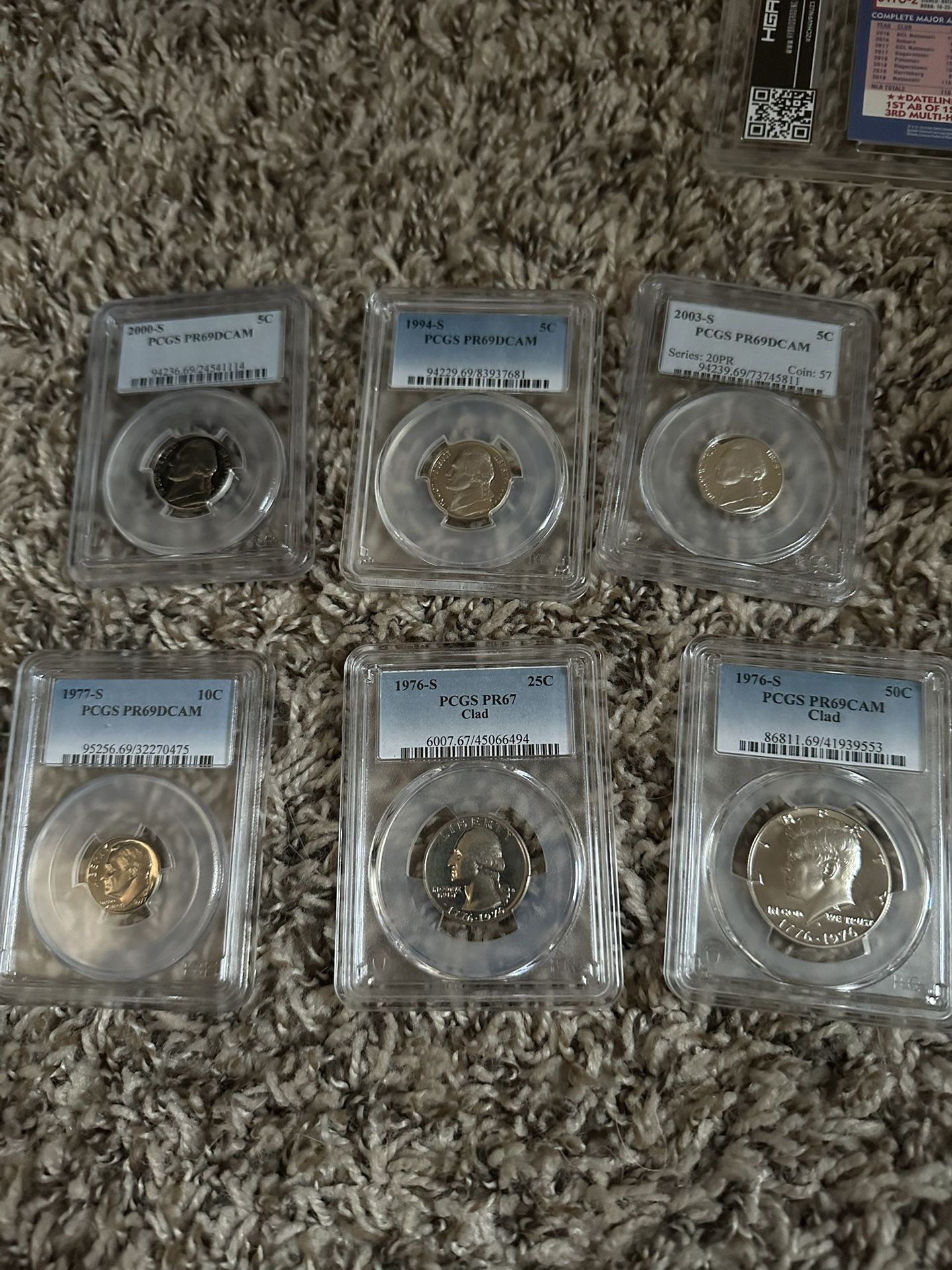 Slabbed Coins