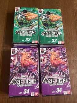 One Piece Starter Deck ST32, ST34