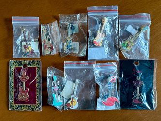 Hard Rock collector pins
