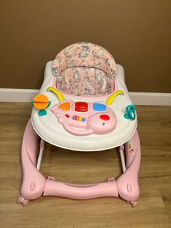 Pink Unicorn Baby Activity Walker